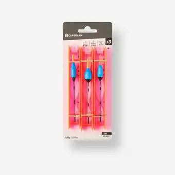 Decathlon Set van 3 vistuigjes voor witvissen rivier PF-RL100 aanbieding