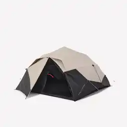 Decathlon Kampeertent 2 SECONDS EASY polykatoen 3 personen aanbieding