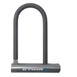 Decathlon FIETSBEUGELSLOT 500 GRIJS aanbieding
