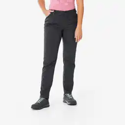 Decathlon Wandelbroek voor dames NH500 afritsbaar regular grijs aanbieding