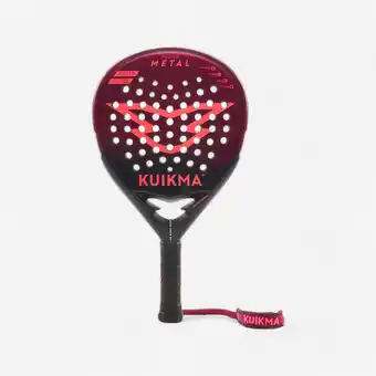 Decathlon Padelracket voor volwassenen Power Metal aanbieding