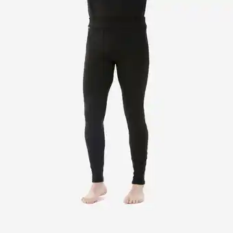 Decathlon Thermobroek voor skiën heren BL 500 zwart aanbieding