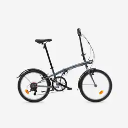 Decathlon Vouwfiets Fold 120 grijs aanbieding
