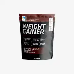 Decathlon Weight Gainer haver en whey chocoladesmaak 1 kg aanbieding