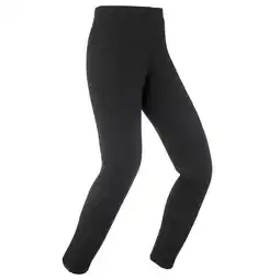 Decathlon Thermobroek voor skiën kinderen BL100 zwart aanbieding