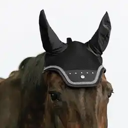 Decathlon Oornetje voor paard strass zwart aanbieding