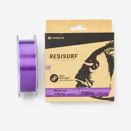 Decathlon Vislijn voor surfcasting Resisurf paars aanbieding