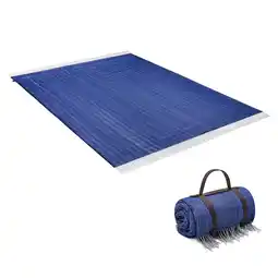 Decathlon Camping deken Merida picknick strand park wol look aanbieding