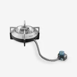 Decathlon Vrijstaande gasbrander 500 compact 1 pit piëzo-ontsteking 1760 W aanbieding