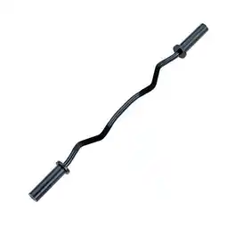 Decathlon Oly. curl bar 120 cm OLEZCB120B voor fitness en krachttraining aanbieding