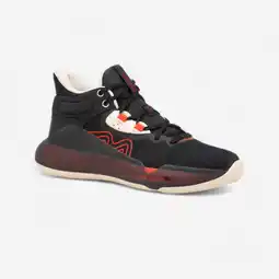Decathlon Basketbalschoenen voor heren/dames SE 500 HIGH zwart aanbieding