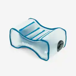 Decathlon Opblaasbare compacte pull buoy voor zwemmen 500 blauw aanbieding