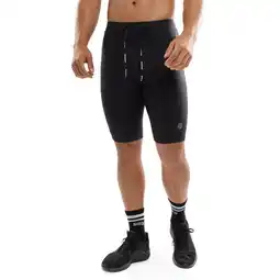 Decathlon Heren Fitness korte sportlegging Press Zwart aanbieding