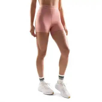Decathlon Dames Fitness sportieve booty short Hutt Koraal aanbieding