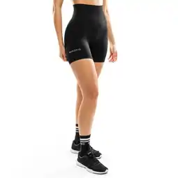 Decathlon Dames Fitness naadloze sportshort Persist Zwart aanbieding
