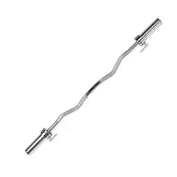 Decathlon Oly. curl bar 120 cm OLEZCB120C voor fitness en krachttraining aanbieding