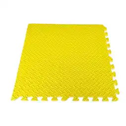 Decathlon Puzzelmat Speelvloer/Fitness/Baby Gym | 1.2 cm | Geel aanbieding