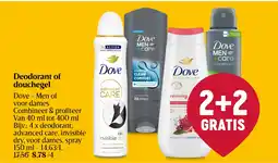 Delhaize Deodorant of douchegel aanbieding