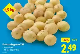 Lidl Krielaardappelen XXL aanbieding