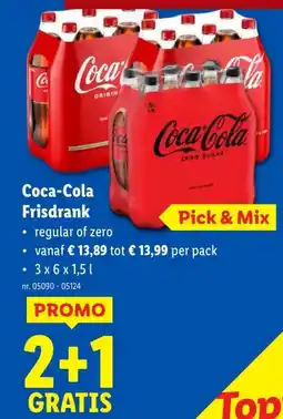 Lidl Coca-Cola Frisdrank aanbieding
