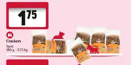 Delhaize Crackers aanbieding