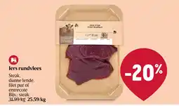 Delhaize Iers rundvlees aanbieding