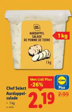 Lidl Chef Select Aardappel- salade aanbieding