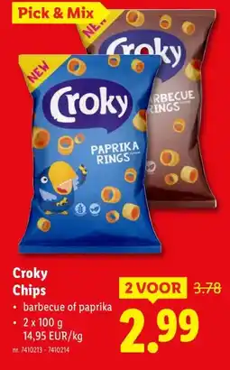 Lidl Croky Chips aanbieding