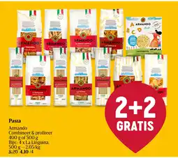 Delhaize Pasta aanbieding