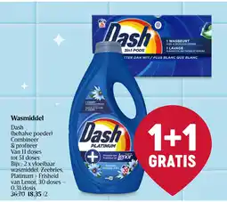 Delhaize Wasmiddel aanbieding