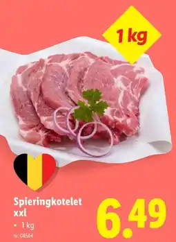 Lidl Spieringkotelet xxl aanbieding