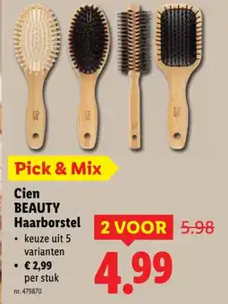 Lidl Cien BEAUTY Haarborstel aanbieding