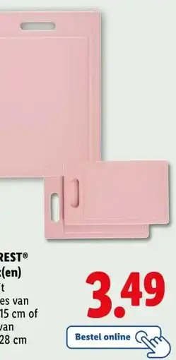 Lidl SILVERCREST Snijplank(en) aanbieding