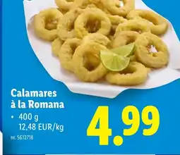 Lidl Calamares à la Romana aanbieding