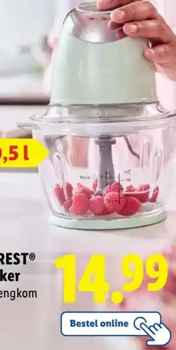 Lidl SILVERCREST Multihakker aanbieding