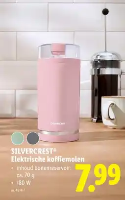 Lidl SILVERCREST Elektrische koffiemolen aanbieding