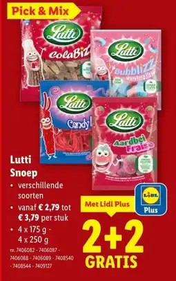 Lidl Lutti Snoep aanbieding