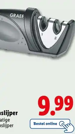 Lidl GRAEF Messenslijper aanbieding
