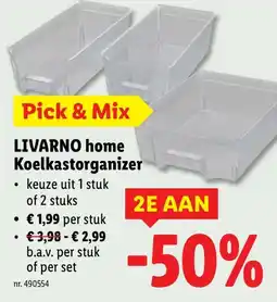 Lidl LIVARNO home Koelkastorganizer aanbieding