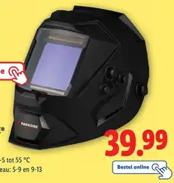 Lidl PARKSIDE PERFORMANCE Automatische lashelm aanbieding