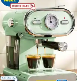 Lidl SILVERCREST Espressomachine aanbieding