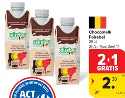 Carrefour Fairebel Chocomelk aanbieding