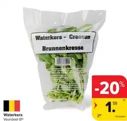 Carrefour Waterkers aanbieding
