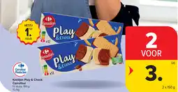 Carrefour Koekjes Play & Chock Carrefour aanbieding