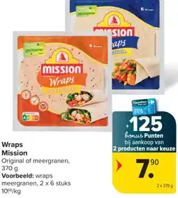 Carrefour Mission Wraps aanbieding