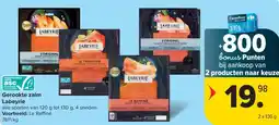Carrefour Labeyrie Gerookte zalm aanbieding