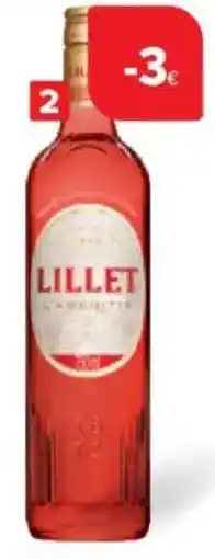 Carrefour Lillet aperitief wit of rose 17% aanbieding