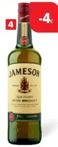 Carrefour Jameson irish whiskey 40% aanbieding