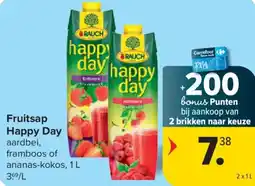 Carrefour Happy Day Fruitsap aanbieding