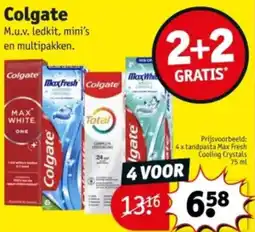Kruidvat Colgate aanbieding